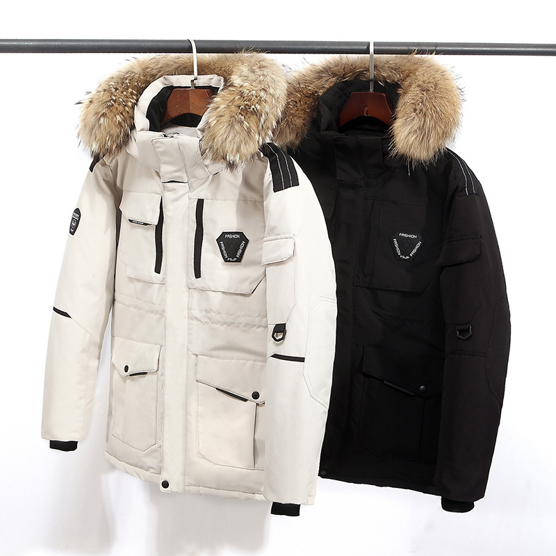 Fabrik Direktverkauf Neue Winter Herren Mode Daunenjacke Mit Kapuze Verdickt Warme Trendy Baumwolle Kleidung Drop Shipping_voghion.com