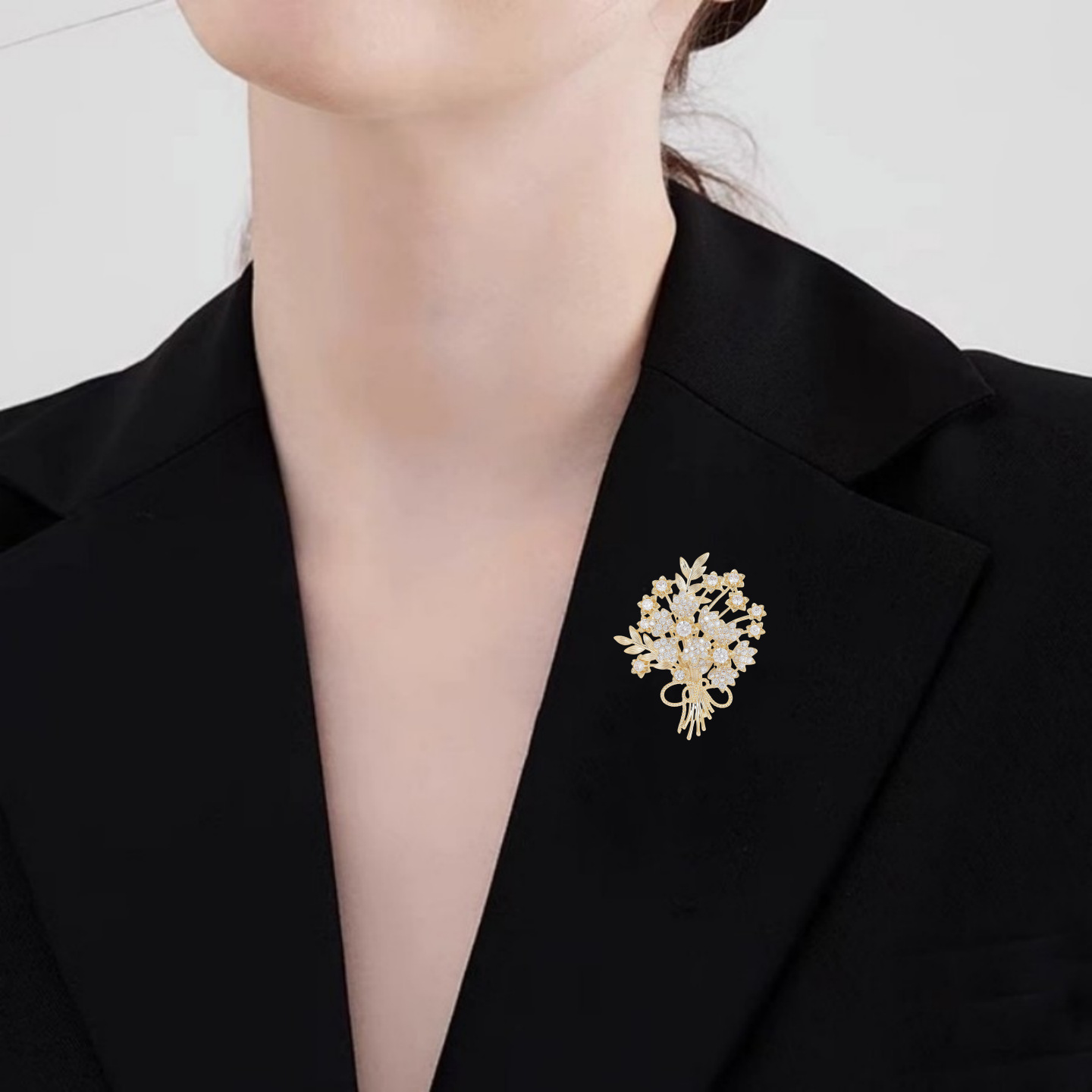 Elegante Geldbaum Brosche Für Damen Vielseitiges Blumenaccessoire_voghion.com