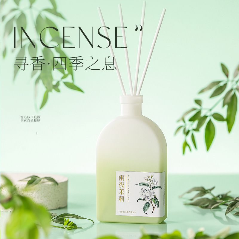 Nuevo aroma sin fuego, aceite esencial de expansión de larga duración, olor natural, incienso de ratán, fragancia desodorante fresca para el hogar, interior