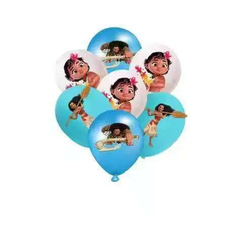 Трансграничное море чудес Моана тематический воздушный шар вечеринка украшение Моана океан чудес латексный воздушный шар набор