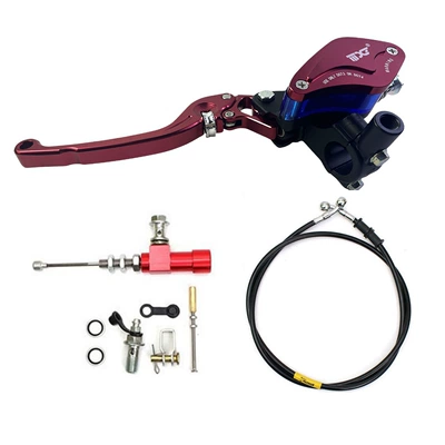 Other brake systems aluminum alloy CNC motorcycle - red-maple-leaf-hydraulic-clutch