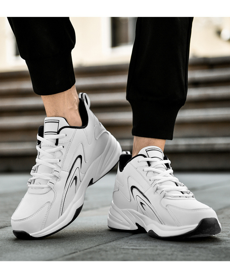 Herren-Arbeitsschuhe, Tennisschuhe, Freizeitschuhe, Turnschuhe, Segeltuch, Fußgewölbeunterstützung, rutschfest, leicht zu reinigen_voghion.com