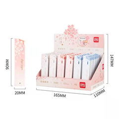 Deli HB mechanical pencil lead 0.5/0.7 press lead student automatic pencil refill office stationery wholesale