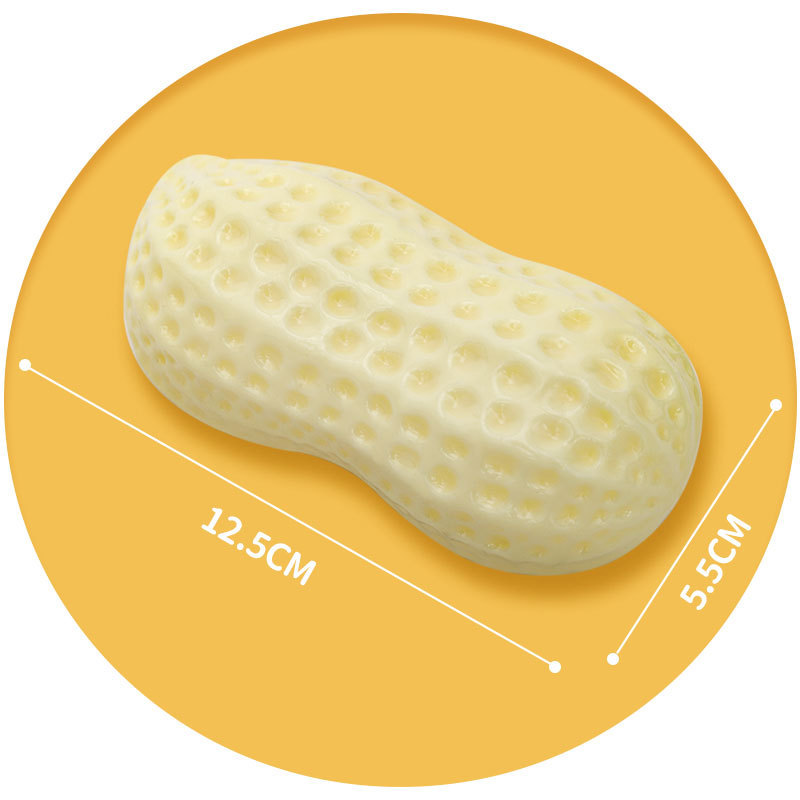 Transfronteriza Venta caliente molares juguetes para mascotas morder juguetes para perros educativos TPR mordedura-resistente sonido maní Juguetes