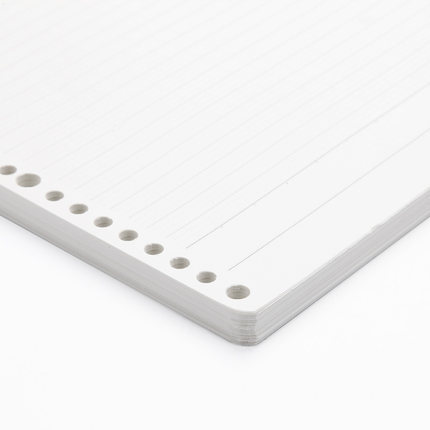 Japonés nakabayashi Zhonglin papel de hojas sueltas B5 reemplazo de libro de hojas sueltas papelería de 26 agujeros puede ser rejilla horizontal