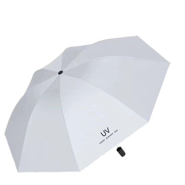 Automatic umbrella solar-powered