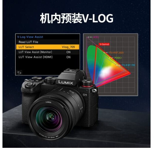 Спот-страны применяются к Panasonic S5/S5K полнокадровой микрооднобраузной цифровой камере