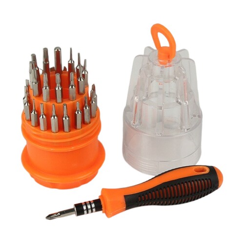 Practical 31-in-1 Multi-function Tower Screwdriver Set Precision Hand Screwdriver Phone Disassembly Tool