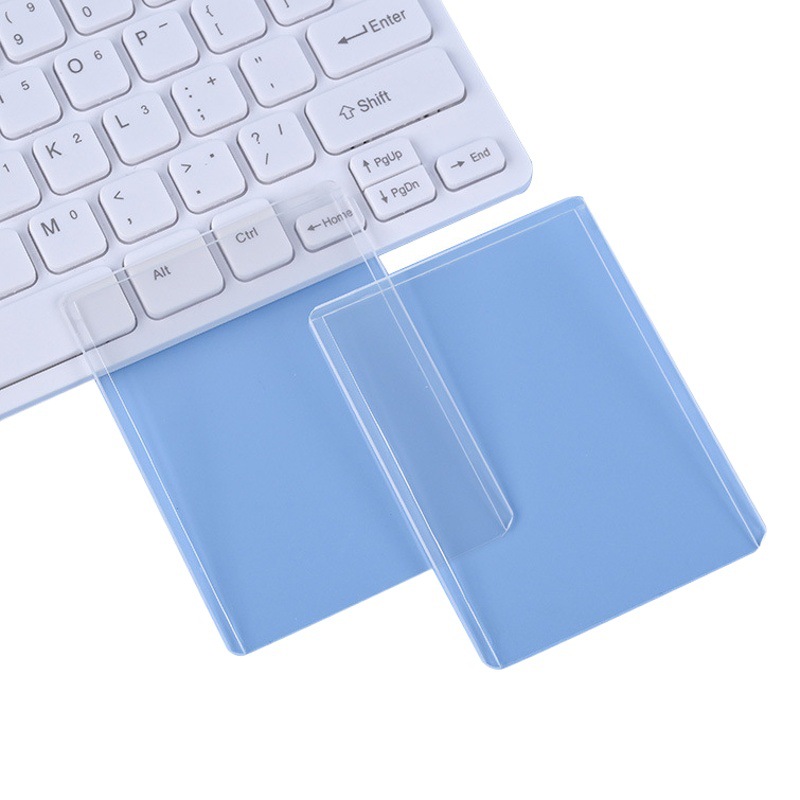 Royal Court venta al por mayor titular de la tarjeta 35PT tarjeta pequeña tarjeta dura cubierta de la tarjeta B8 transparente PVC tarjeta Goo tarjeta lateral integrada tarjeta cubierta de la tarjeta película de plástico