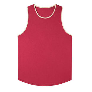 Quick-Drying Vest Men's Running Training Fitness Tops Casual Quick-Drying Breathable American Narrow Shoulder Sports Vest Wholesale