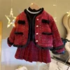 Red set, Chanel style