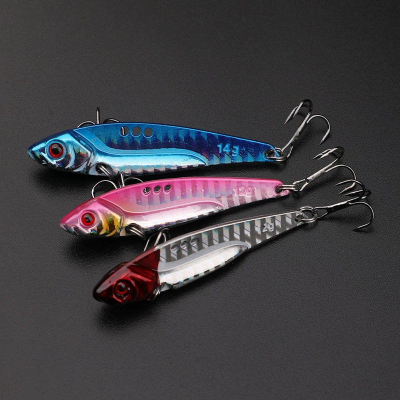 Оптовый Sencer Road Asian Bait и Iron Board Полное плавание Лазерная плита Vib sequins фальшивый приманка до приманки