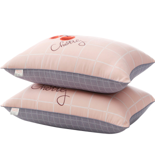 A Pair of Double Pillows for Home Use to Help Sleep and Protect Cervical Spinee Single with Pillowcase Student Dormitory Male Whole Head Hotel Jin Xiao