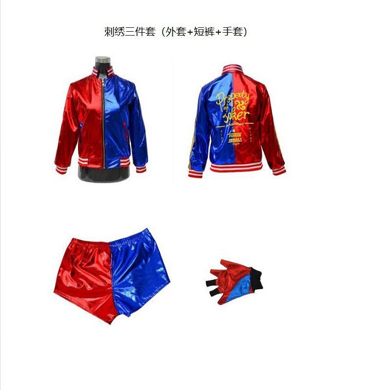 现货自杀小队小丑女哈莉奎茵 suicide squad儿童万圣节童cos服装|undefined