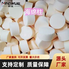 厂家直销高密度海绵柱 活性炭海绵柱地暖地热管道清洗海绵柱填充