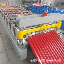 沧州海驰机械压瓦机设备 850水波纹 彩钢压瓦机器 冷弯成型设备