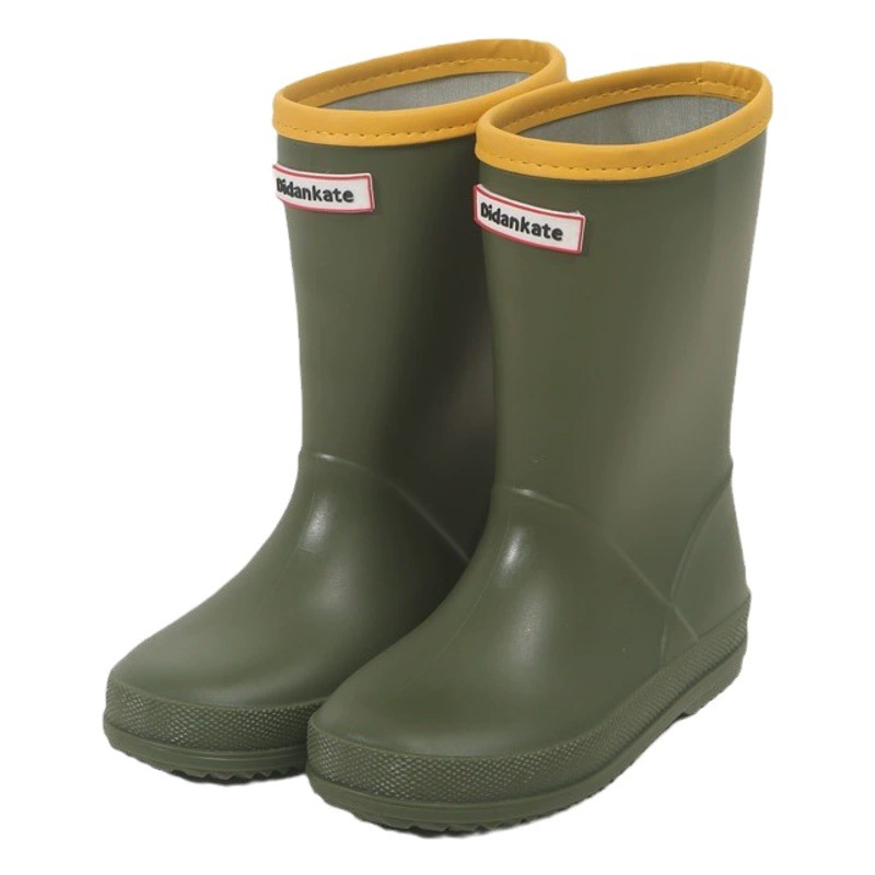 Детские резиновые сапоги, нескользящая Мягкая подошва. Легкие детские резиновые сапоги для мальчиков и девочек, детская Водная обувь, экспортируемая в Японию, внешняя торговля