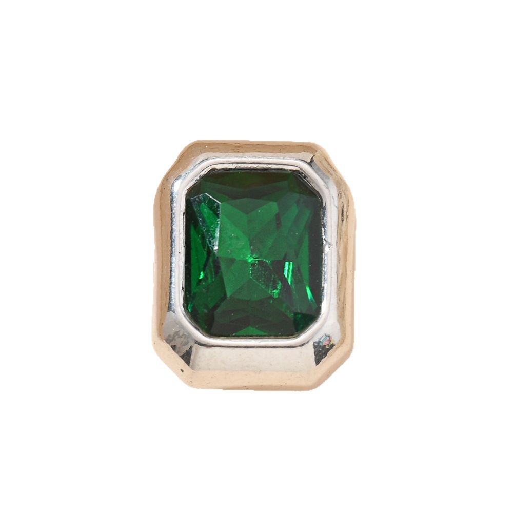 Un colgante de acero inoxidable nuevo colgante de ángulo de lujo rectangular colgante de diamante de color accesorios de pulsera