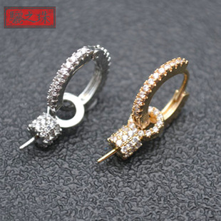 DIY������h�Ʒ�����ɫ18K��׽�ɫ΢��ʯ�A�ζ��h���A����