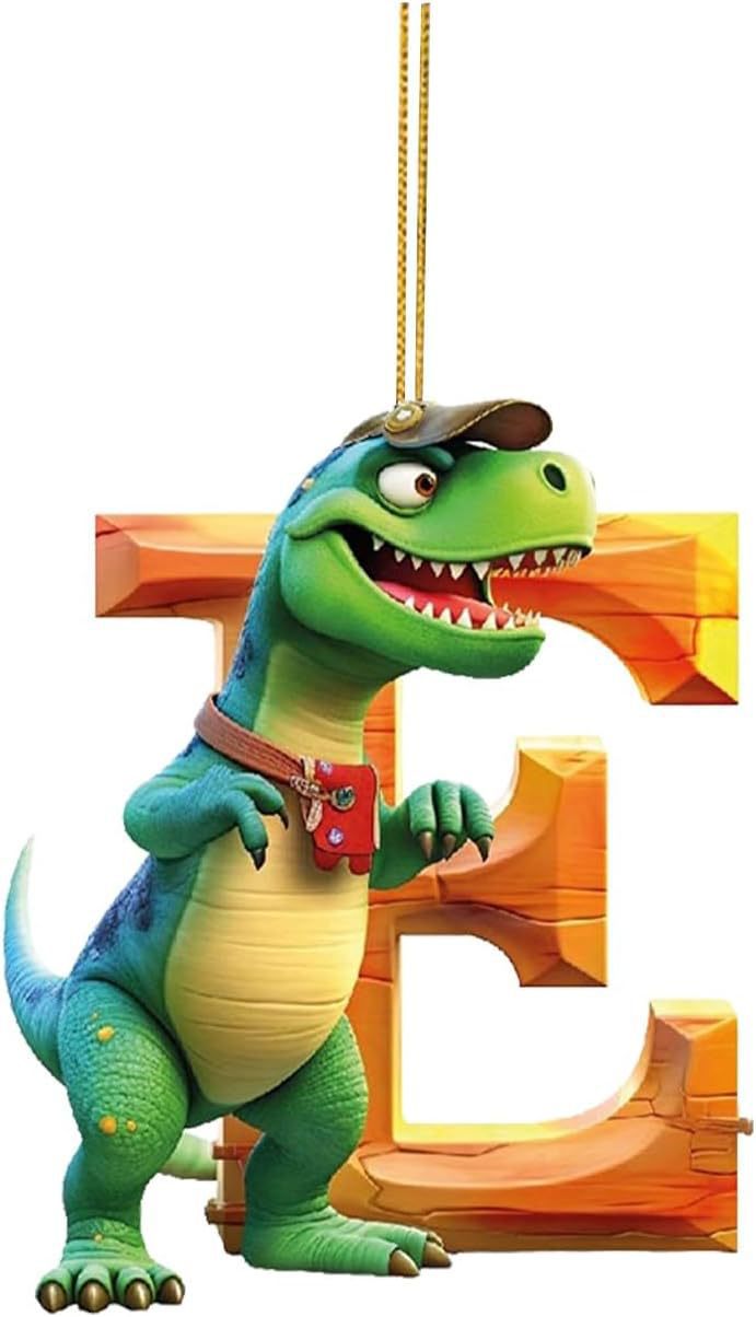 Dinosaurio 26 letras inglesas deformación de números deformación de juguetes de dinosaurio ABCD