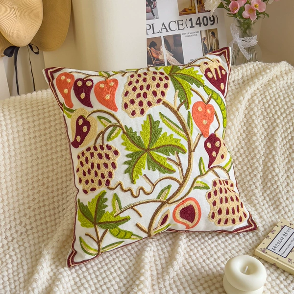 Strawberry, with embroidery