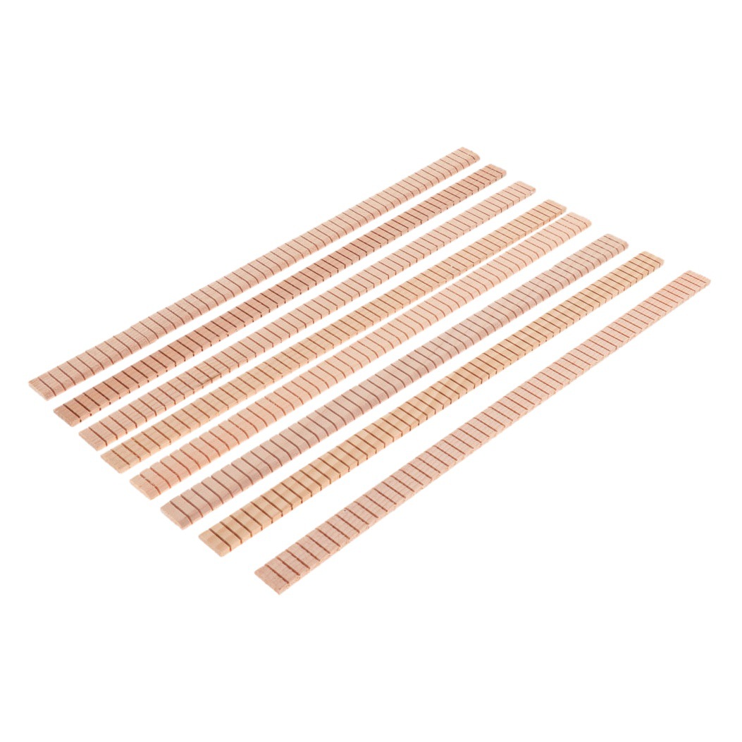 8-pieza de guitarra de madera de línea trasera decoración de la guitarra con incrustaciones DIY luthier herramienta de madera accesorios de reemplazo de la decoración de la guitarra