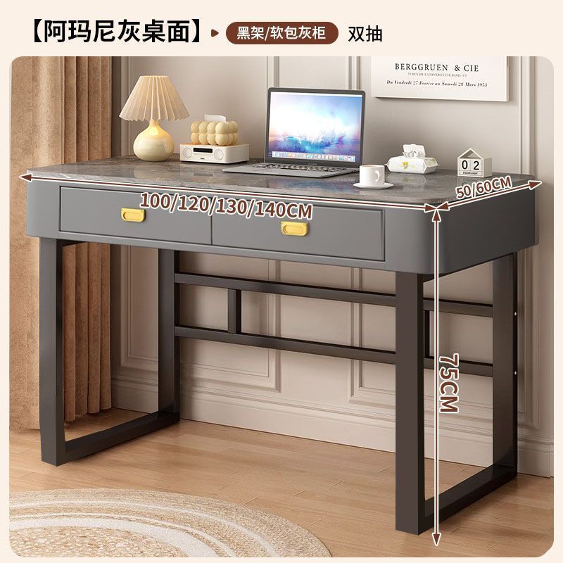 Bedroom Desk Student Home Study Table Cream Style Rental House Small Apartment Storage Makeup Table Light Luxury Computer Desk Bedroom Desk Student Home Study Table Cream Style Rental House Small Apartment Storage Makeup Table Light Luxury Computer Desk
