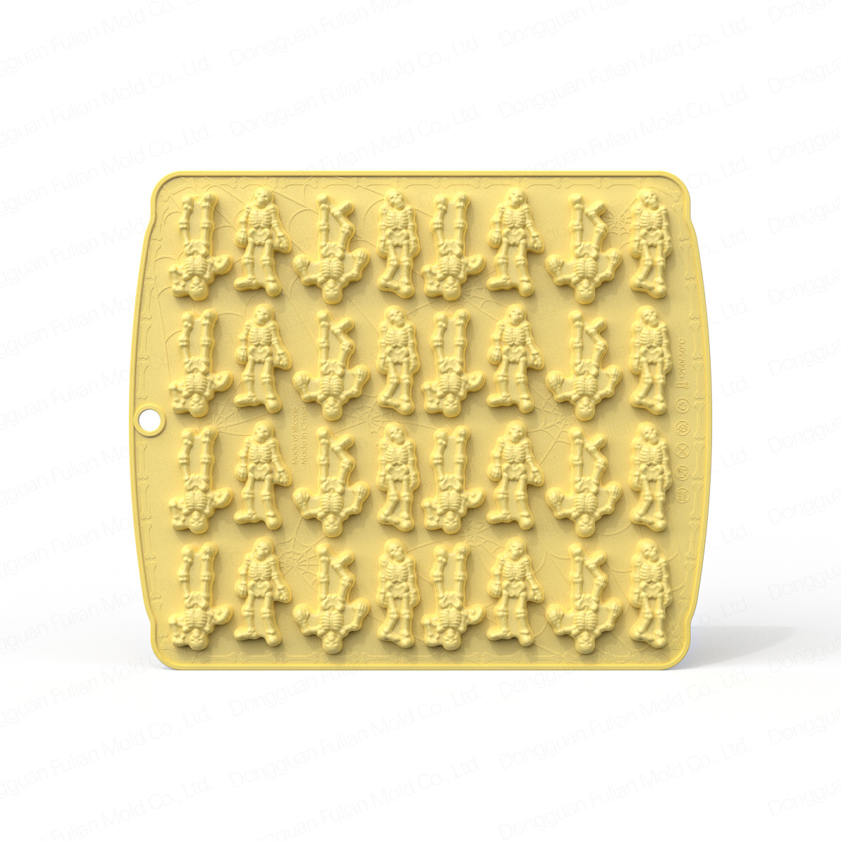 새로운 32 뼈 곰팡이-노란색