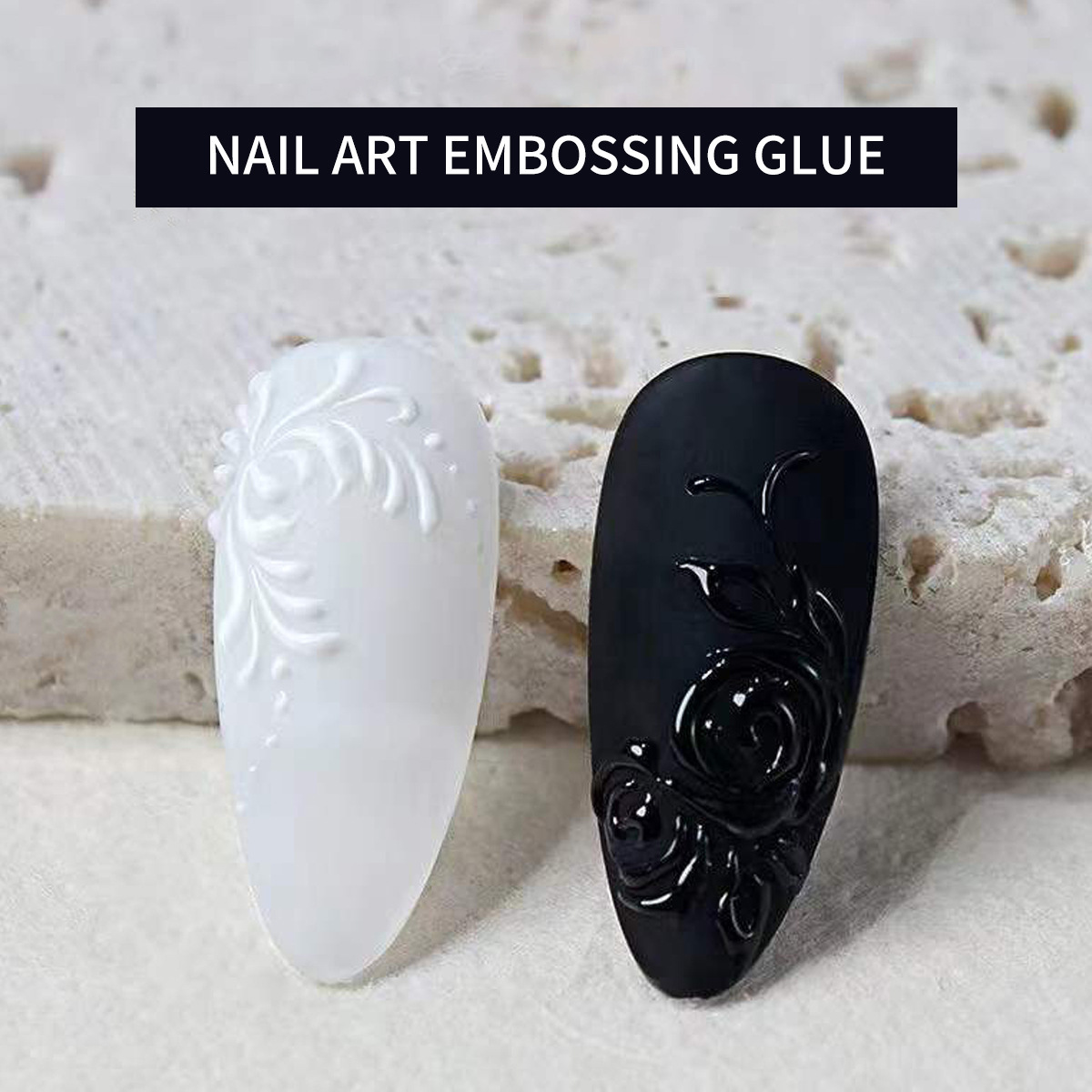 Gel de Yeso para Esculpir Uñas 3D Sin Enjuague para Salón de Uñas
