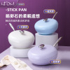 鹅卵石不粘锅压铸铝炒锅炒菜锅电磁炉燃气灶通用高颜值创意锅具|ms