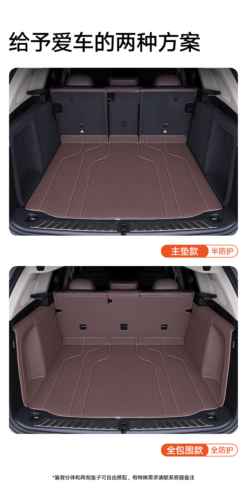 Bmw X3 X1 X5 X7 X5L X6 5 Series 525/530Li 7 Series 3 Trunk Mat Fully Surrounded Special