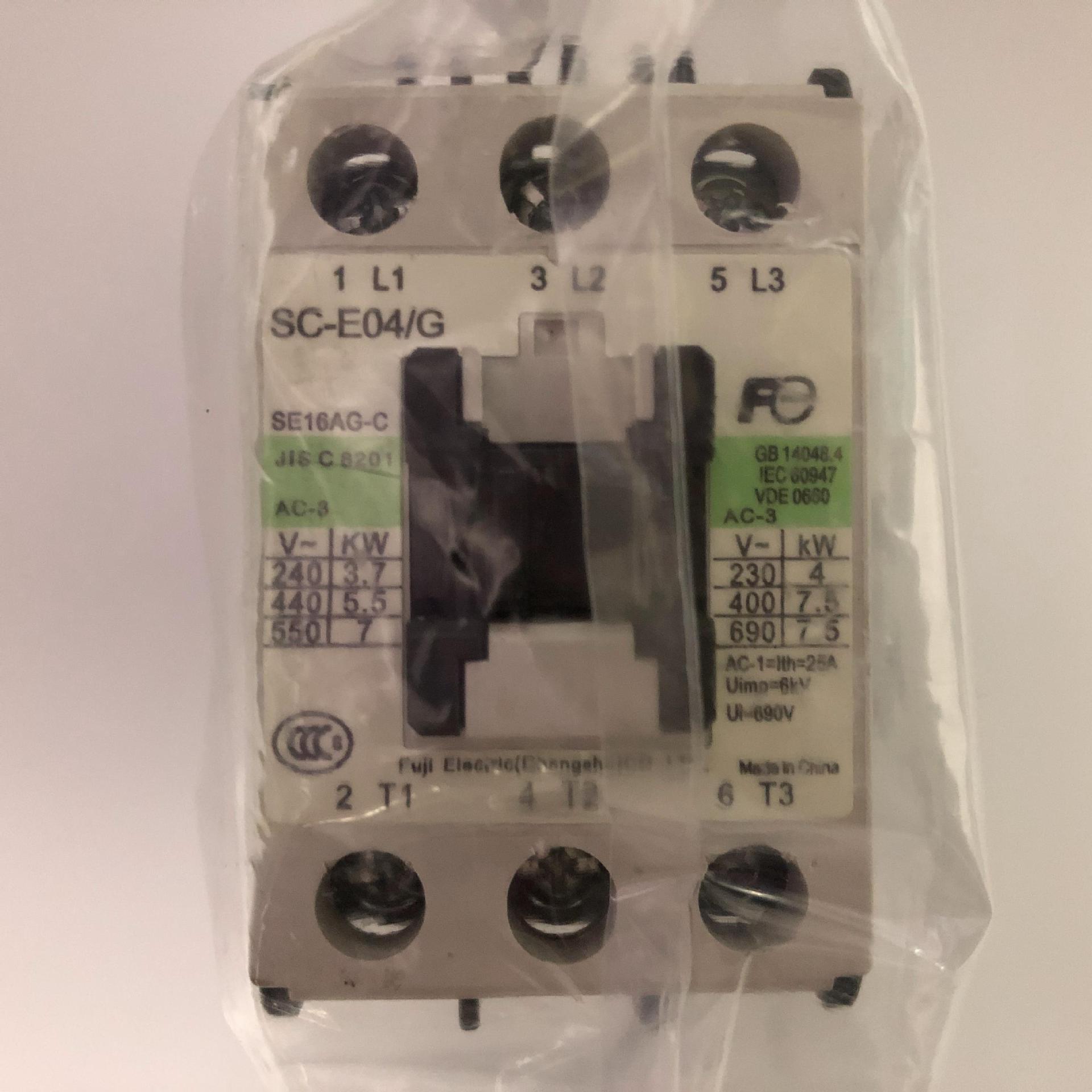 原装正品SC-E04/G DC110V常熟富士三级直流接触器