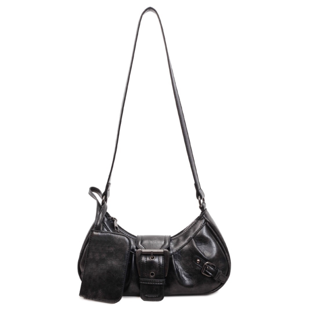 Borsa a spalla donna stile retrò americano borsa baguette_voghion.com