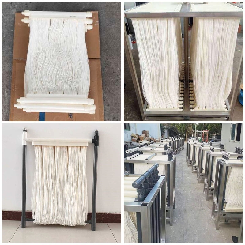 MBR膜污水处理组件PVDF材质帘式膜浸没式生物过滤中空纤维反应器