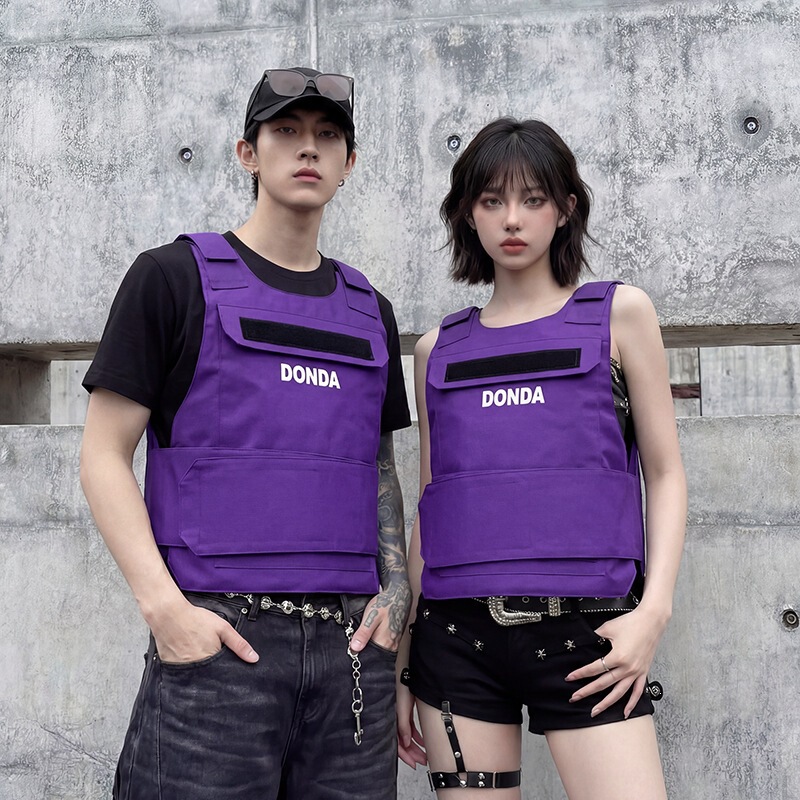 Summer Motorcycle Vest, Personalized Sports Cycling Vest, Foreign Trade Cross-Border Stand-Up Collar Vest, Trendy Couple Wear for Men and Women Summer Motorcycle Vest, Personalized Sports Cycling Vest, Foreign Trade Cross-Border Stand-Up Collar Vest, Trendy Couple Wear for Men and Women