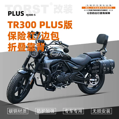 Foldableable Backrest One-Stop Modification — Motorcycle bumper