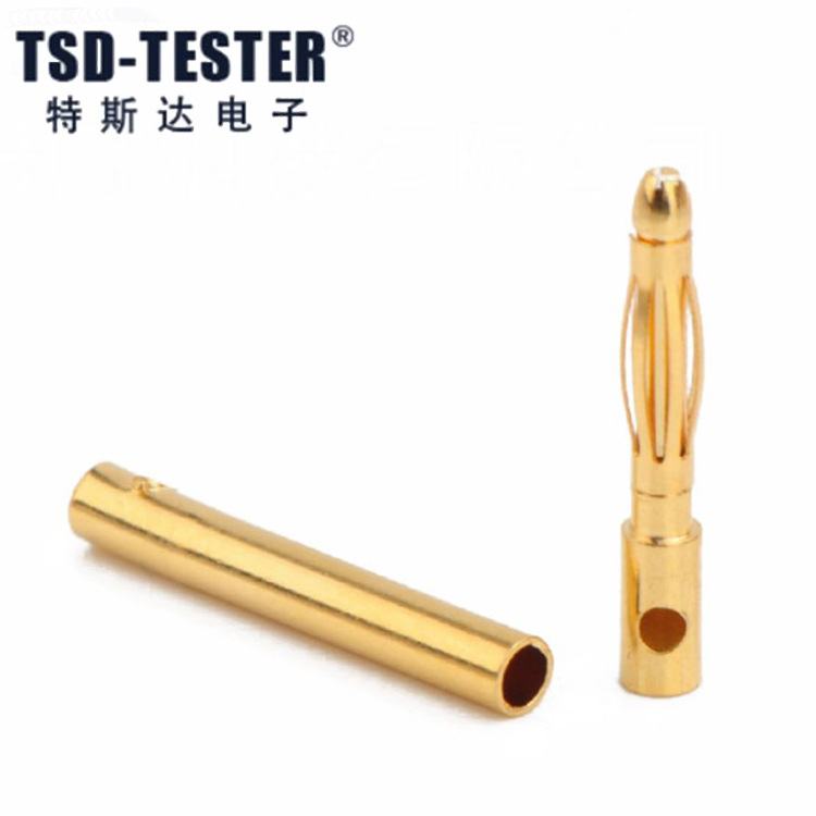 Amass 2mm Banana Plug Motor ESC Pure Copper Aircraft Connector GC2010