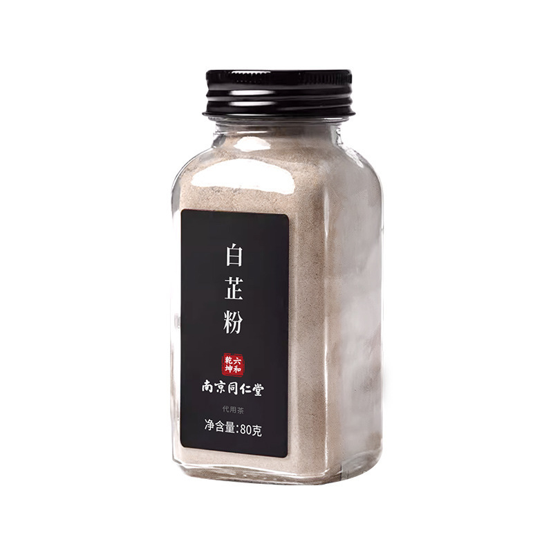 Bai Zhi Powder Angelica Dahurica Root Powder Fine Ground for Soup Culinary Use 80g Can quality and texture