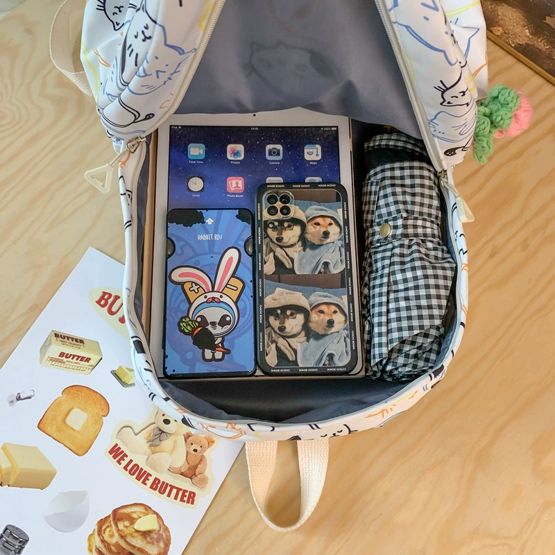 School bag, cute capacious waterproof backpack for leisure for traveling, 2023 collection, wholesale