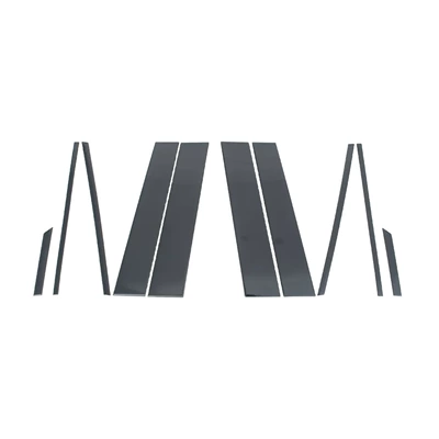 Models: Rearview Mirror, Fog Light | Other Automotive Exterior Supplies - bright-black-center-pillar-trim