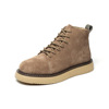 Martens, high universal footwear English style, boots platform, 2023 collection, genuine leather, British style