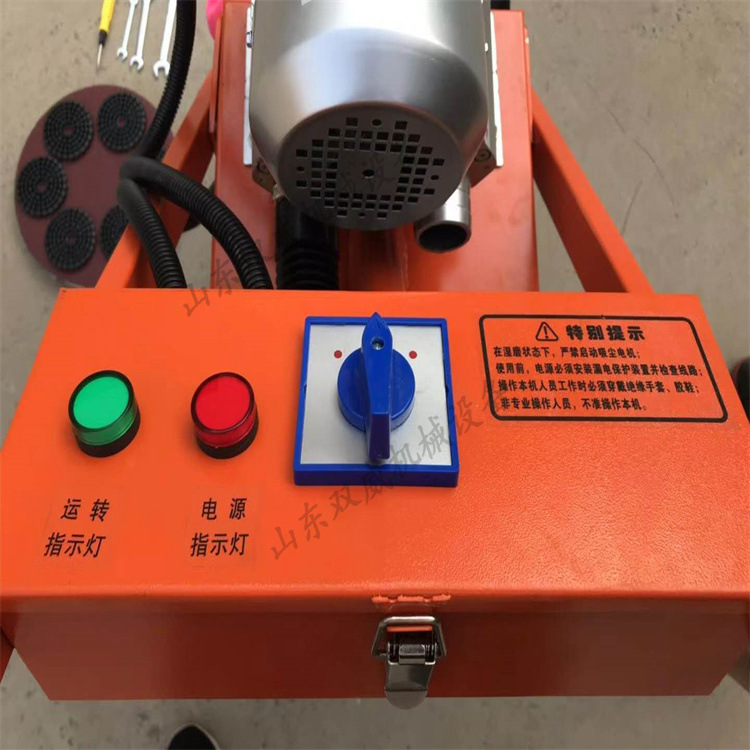 厂家供应干湿两用混凝土路面研磨机 手推式水泥地面打磨机型号全