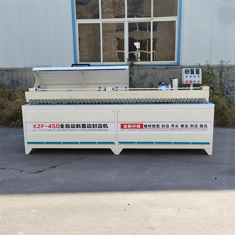 Máquina de sellado de borde recto oblicuo automático ZF - 450 (depósito)