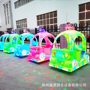Outdoor Princess Float Amusement Car Commercial Street Square Luminous Car Square Amusement Equipment Children's Electric Car