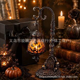 �羳��ƷGothic Pumpkin Lantern Stand����ʽ�Ϲϟ����t������
