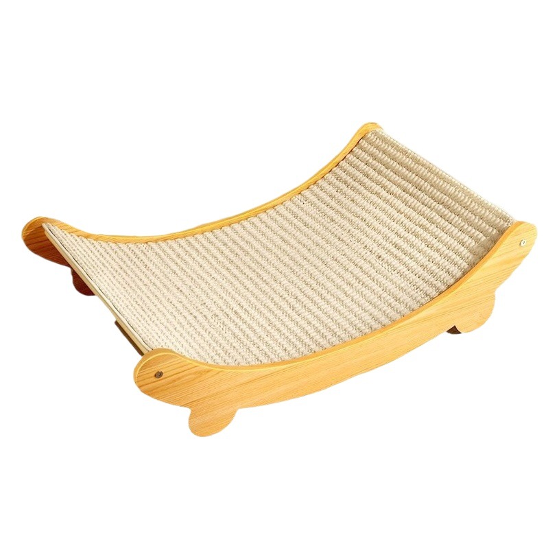 Placa de agarre para gatos de sisal, resistente al desgaste y sin caspa, placa de garra de gato grande, nido de gato integrado, protección de sofá anti-agarre para gatos, almohadilla resistente al agarre