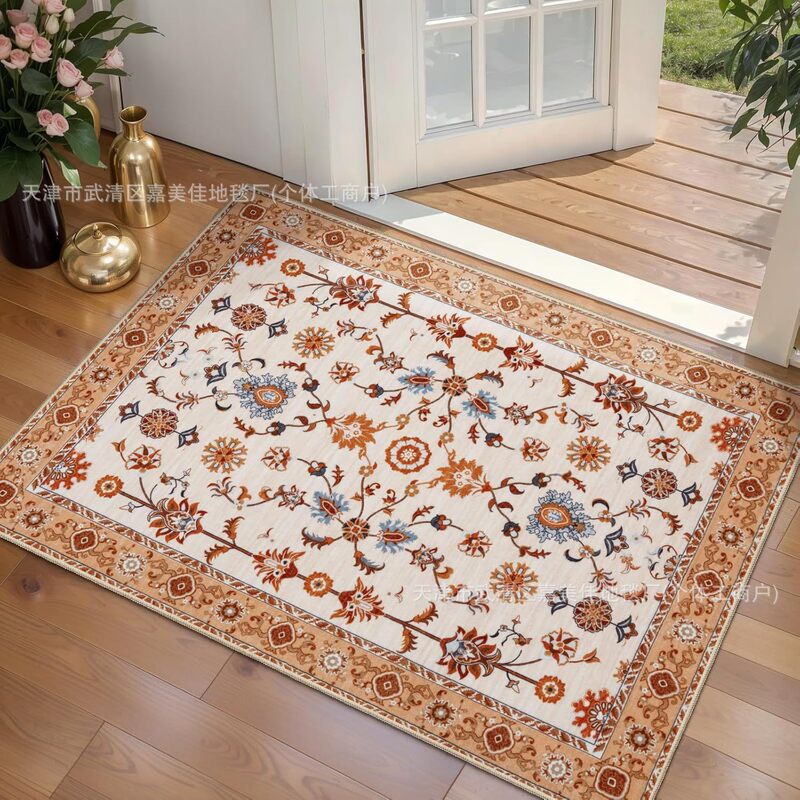 Retro-Style Bathroom Floor Mat, Wear-Resistant, Dirt-Resistant, Easy to Maintain, Household Non-Slip Mat, Cross-Border Amazon Entrance Door Mat Retro-Style Bathroom Floor Mat, Wear-Resistant, Dirt-Resistant, Easy to Maintain, Household Non-Slip Mat, Cross-Border Amazon Entrance Door Mat