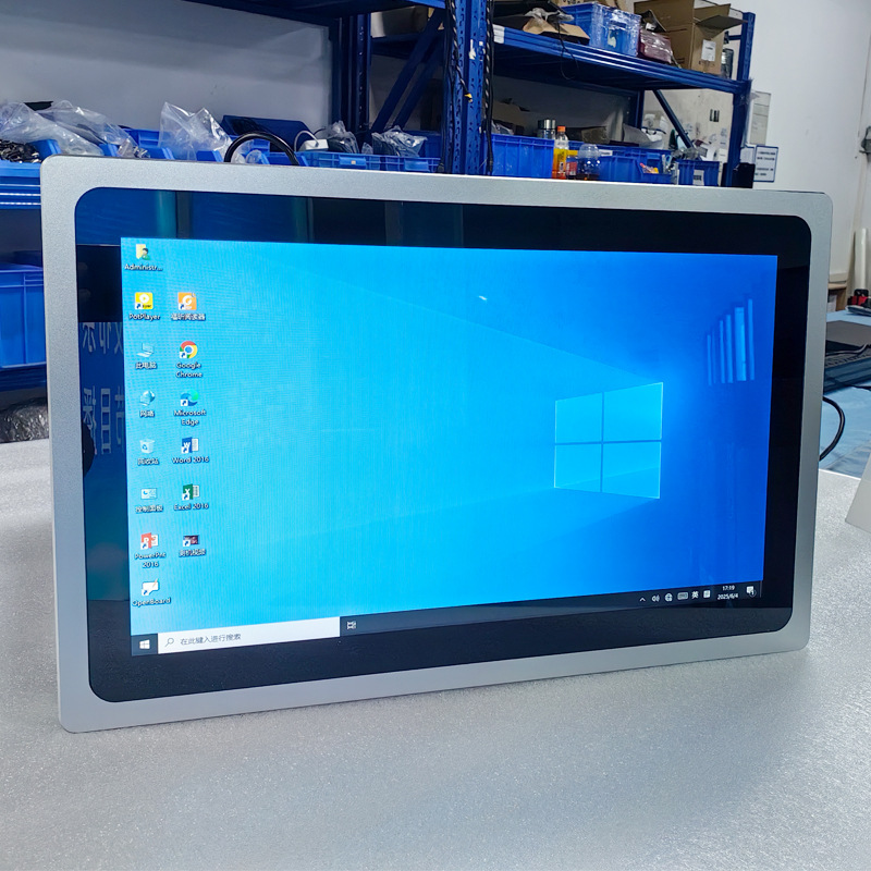 本狮21.5寸工业触控一体机电脑系统平板电脑电容触摸显示器广告机