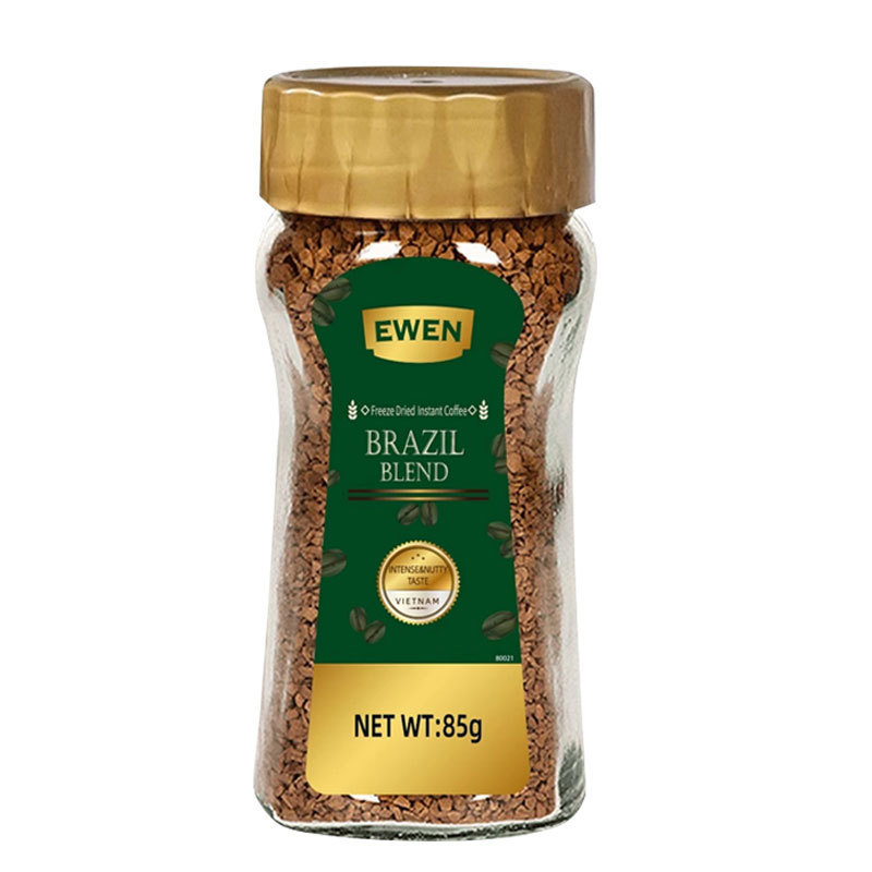 EWEN Italian Leisure Office Tea Room Convenient Flavor Coffee Mellow Freeze-dried Coffee 85g/Can EWEN Italian Leisure Office Tea Room Convenient Flavor Coffee Mellow Freeze-dried Coffee 85g/Can