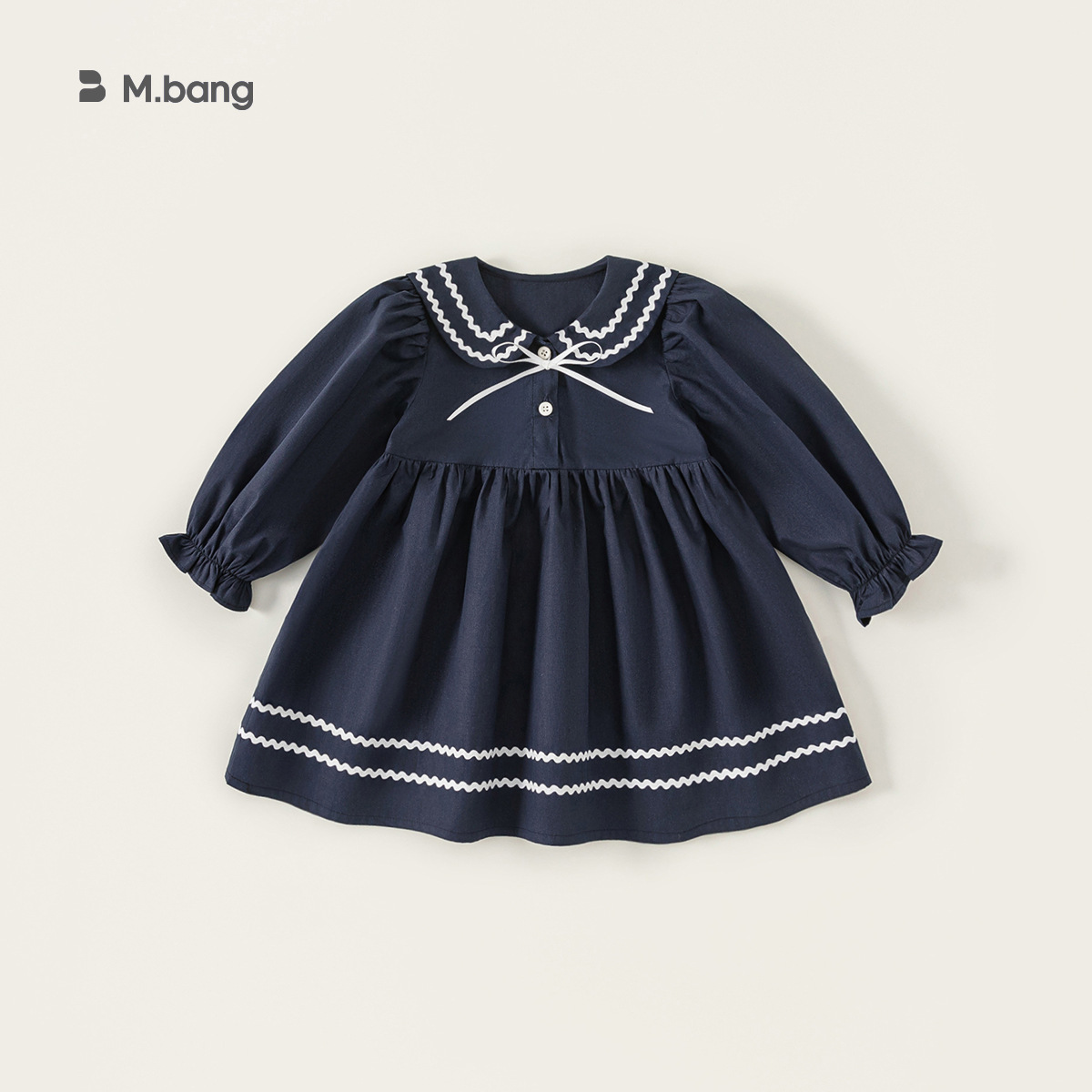 Modelo M Welfare, Vestido de Niña para Primavera y Otoño, No se Devuelve, Vestido Floral Infantil, Vestido de Niña de Manga Larga para Otoño, Ropa Infantil en Liquidación